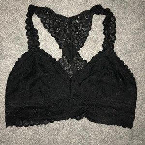 lightly worn lace bralette